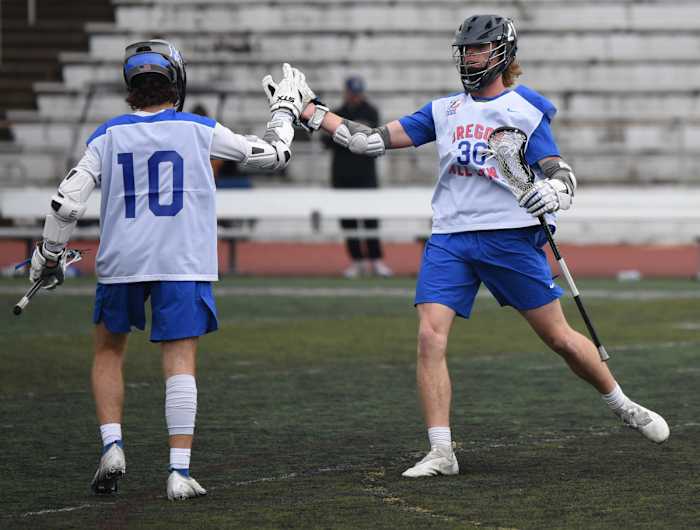 Oregon high school boys lacrosse 2022 all star game Taylor Balkom 3